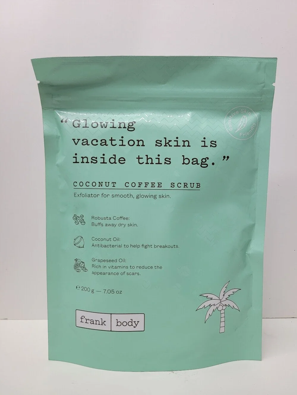 Frank Body Coconut Coffee Body Scrub – Exfoliating, Hydrating & Nourishing
